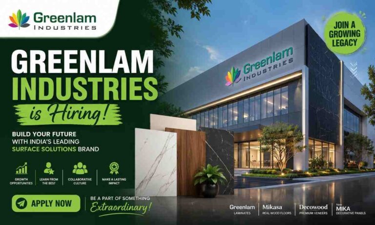 Greenlam Industries 2026 Recruitment